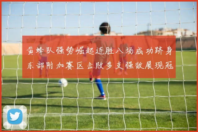 黄蜂队强势崛起连胜八场成功跻身东部附加赛区击败多支强敌展现冠军潜力